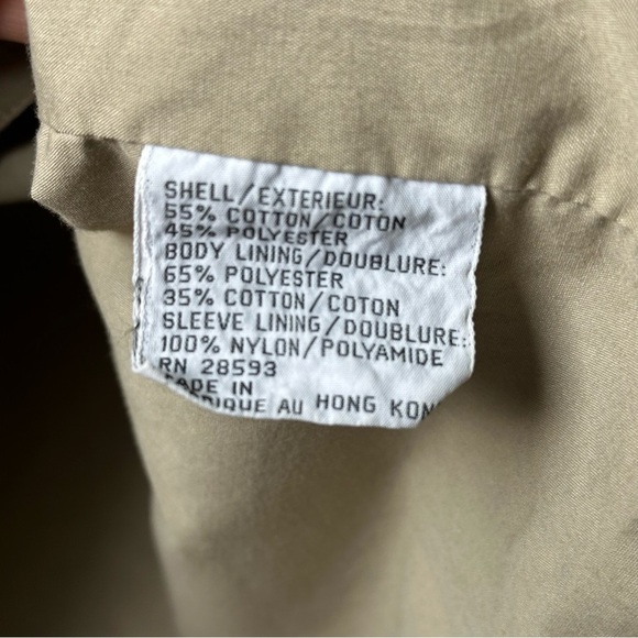 Vintage Members Only Size 46 Khaki Windbreaker Zip Up Jacket 80s Sportswear - Picture 10 of 10